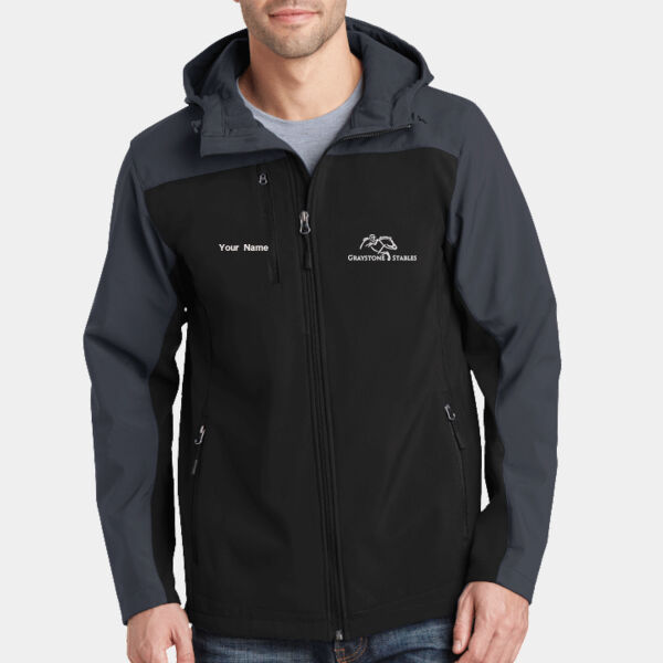Personalized Hooded Core Soft Shell Jacket Thumbnail